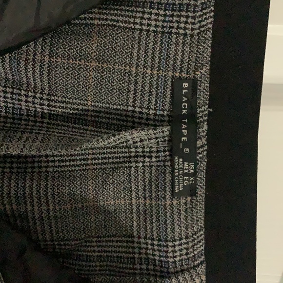 NWT Tartan Black Tape Pants by Dex - Picture 8 of 15